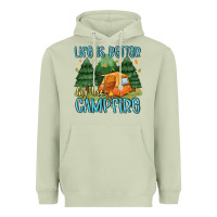 Matcha life is better by the camp fire Heavyweight Hoodie - MaliasSmallBusiness