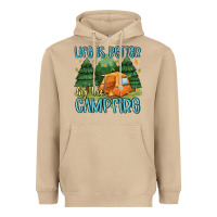 Mushroom life is better by the camp fire Heavyweight Hoodie - MaliasSmallBusiness
