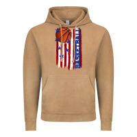 Vintage Camel basketball american flag Vintage Hoodie - texasbilliewilder