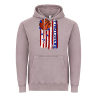 Vintage Zinc basketball american flag Vintage Hoodie - texasbilliewilder