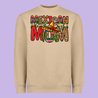 Heavyweight Sweatshirt mexican mom