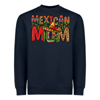 Navy mexican mom Heavyweight Sweatshirt - Zillion Design Studio