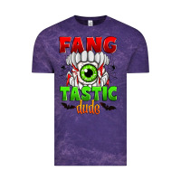 Cloud Purple fang tastic dude Vintage Tee - Zillion Design Studio