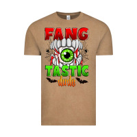 Vintage Coffee fang tastic dude Vintage Tee - Zillion Design Studio
