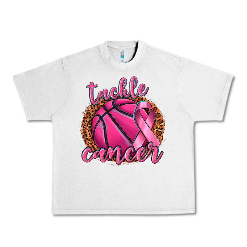 Tackle Cancer Basketball Urban Heavy Tee by texasbilliewilder | Teevron