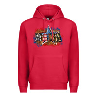 Cardinal Patriotic Mama Premium Hoodie - BundleAndBundleShop
