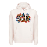 Pale Pink Patriotic Mama Premium Hoodie - BundleAndBundleShop
