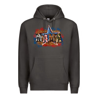 Smoke Patriotic Mama Premium Hoodie - BundleAndBundleShop