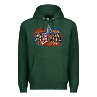 Sports Green Patriotic Mama Premium Hoodie - BundleAndBundleShop