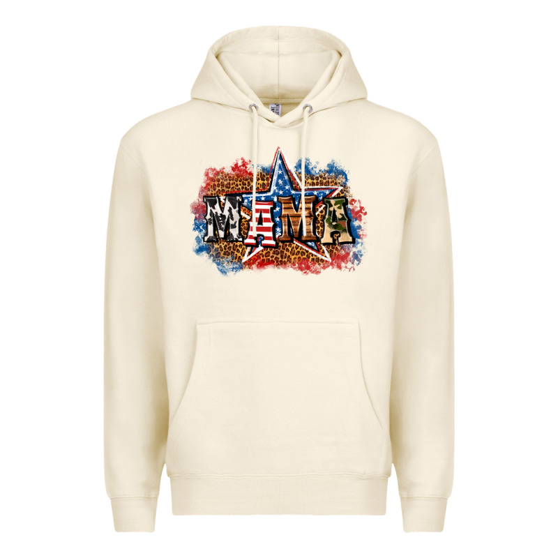 Patriotic Mama Premium Hoodie by BundleAndBundleShop | Teevron