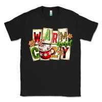 Black warm and cozy hot cocoa Classic Tee - FaDigitalArtStudio