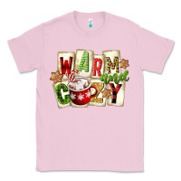 Bubblegum Pink warm and cozy hot cocoa Classic Tee - FaDigitalArtStudio