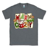Charcoal Heather warm and cozy hot cocoa Classic Tee - FaDigitalArtStudio