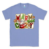 Colony Blue warm and cozy hot cocoa Classic Tee - FaDigitalArtStudio