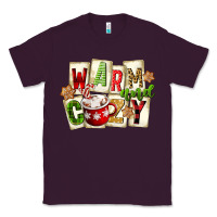 Plum warm and cozy hot cocoa Classic Tee - FaDigitalArtStudio
