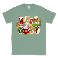 Sage warm and cozy hot cocoa Classic Tee - FaDigitalArtStudio