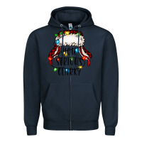 Navy you serious clark Zipper Hoodie - Jasminsmagicworld