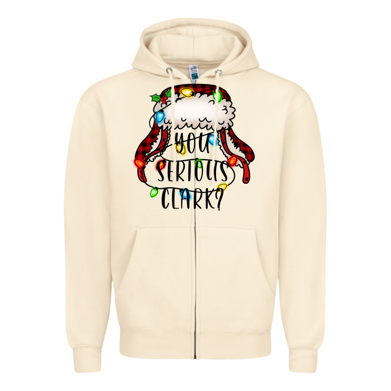 You Serious Clark Zipper Hoodie by Jasminsmagicworld | Teevron