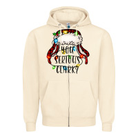 Sandshell you serious clark Zipper Hoodie - Jasminsmagicworld