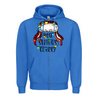 True Royal you serious clark Zipper Hoodie - Jasminsmagicworld