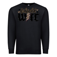 Black oilfield wife Premium Sweatshirt - MaliasSmallBusiness
