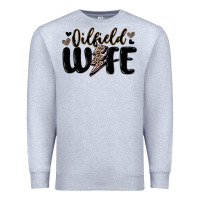 Heather Grey oilfield wife Premium Sweatshirt - MaliasSmallBusiness