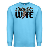 Ocean Blue oilfield wife Premium Sweatshirt - MaliasSmallBusiness