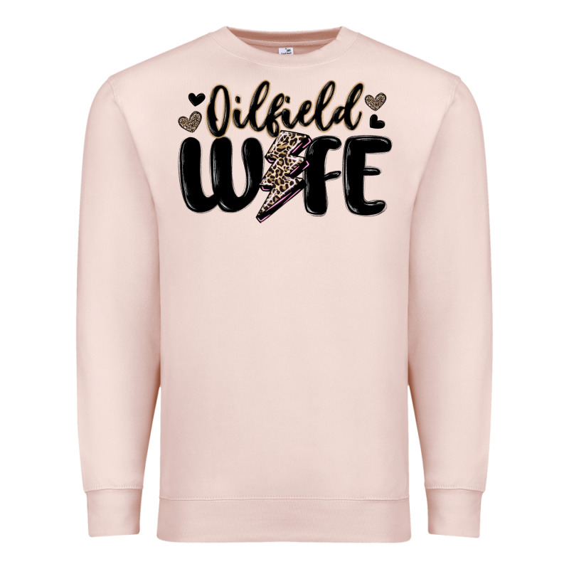Oilfield Wife Premium Sweatshirt by MaliasSmallBusiness | Teevron