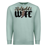 Seafoam oilfield wife Premium Sweatshirt - MaliasSmallBusiness