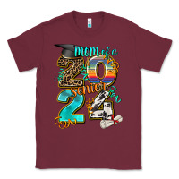 Burgundy 2024 graduate leopard Classic Tee - AdoDesignShop