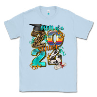 Dusty Blue 2024 graduate leopard Classic Tee - AdoDesignShop