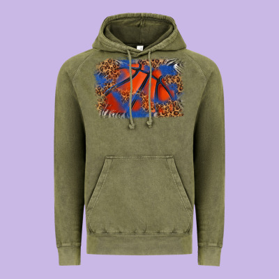 Basketball Background Vintage Hoodie Designed By Texasbilliewilder