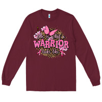 Burgundy this is what a warrior looks like Long Sleeve Tee - AdoDesignShop