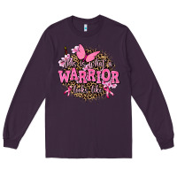 Plum this is what a warrior looks like Long Sleeve Tee - AdoDesignShop