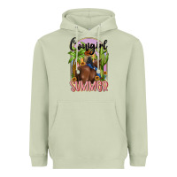Matcha cowgirl summer Heavyweight Hoodie - MaliasSmallBusiness