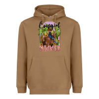 Toasted Coconut cowgirl summer Heavyweight Hoodie - MaliasSmallBusiness
