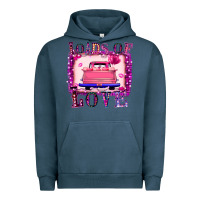 Pigment Midnight Navy Loads Of Love Urban Hoodie - Bettercallsaul