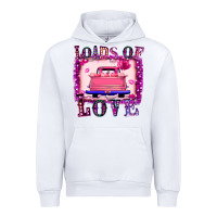 White Loads Of Love Urban Hoodie - Bettercallsaul
