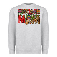 Heather Grey mexican mom gnome Heavyweight Sweatshirt - Zillion Design Studio