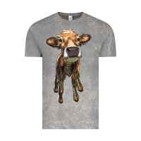 Cloud Rock heifer cow Vintage Tee - RanaPortraitStore