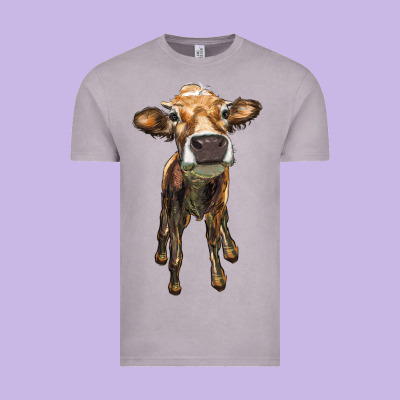 Heifer Cow Vintage Tee Designed By Ranaportraitstore