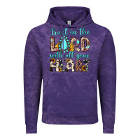 Cloud Purple trust in the lord with all your heart Vintage Hoodie - JahusDesignShop