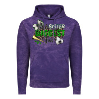 Cloud Purple little sister biggest fan soccer Vintage Hoodie - Zillion Design Studio