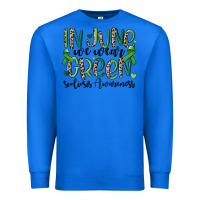True Royal in june we wear green scoliosis awareness Premium Sweatshirt - MaliasSmallBusiness