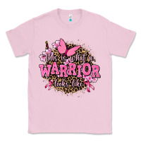 Bubblegum Pink this is what a warrior looks like Classic Tee - AdoDesignShop