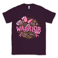 Plum this is what a warrior looks like Classic Tee - AdoDesignShop