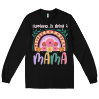 Black happiness is being a mama Long Sleeve Tee - JahusDesignShop