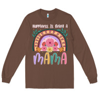 Chestnut happiness is being a mama Long Sleeve Tee - JahusDesignShop