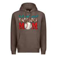 Coffee Loud And Proud Baseball Mom Premium Hoodie - BundleAndBundleShop
