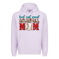 Lilac Loud And Proud Baseball Mom Premium Hoodie - BundleAndBundleShop